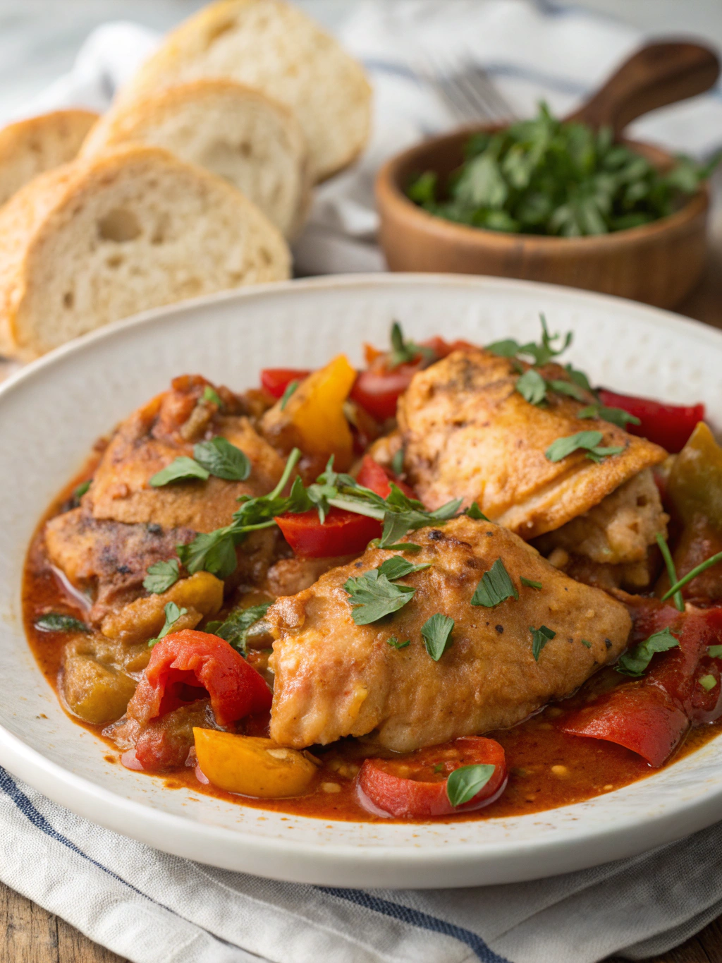 poulet basquaise traditionnel