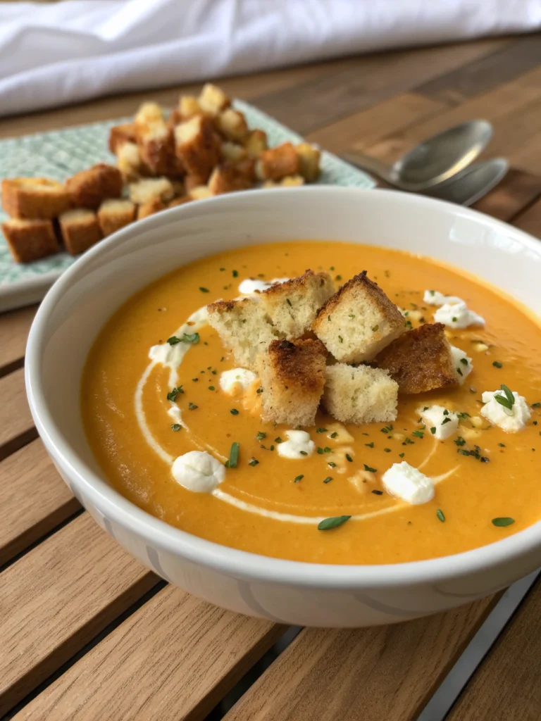 soupe de potiron veloutée