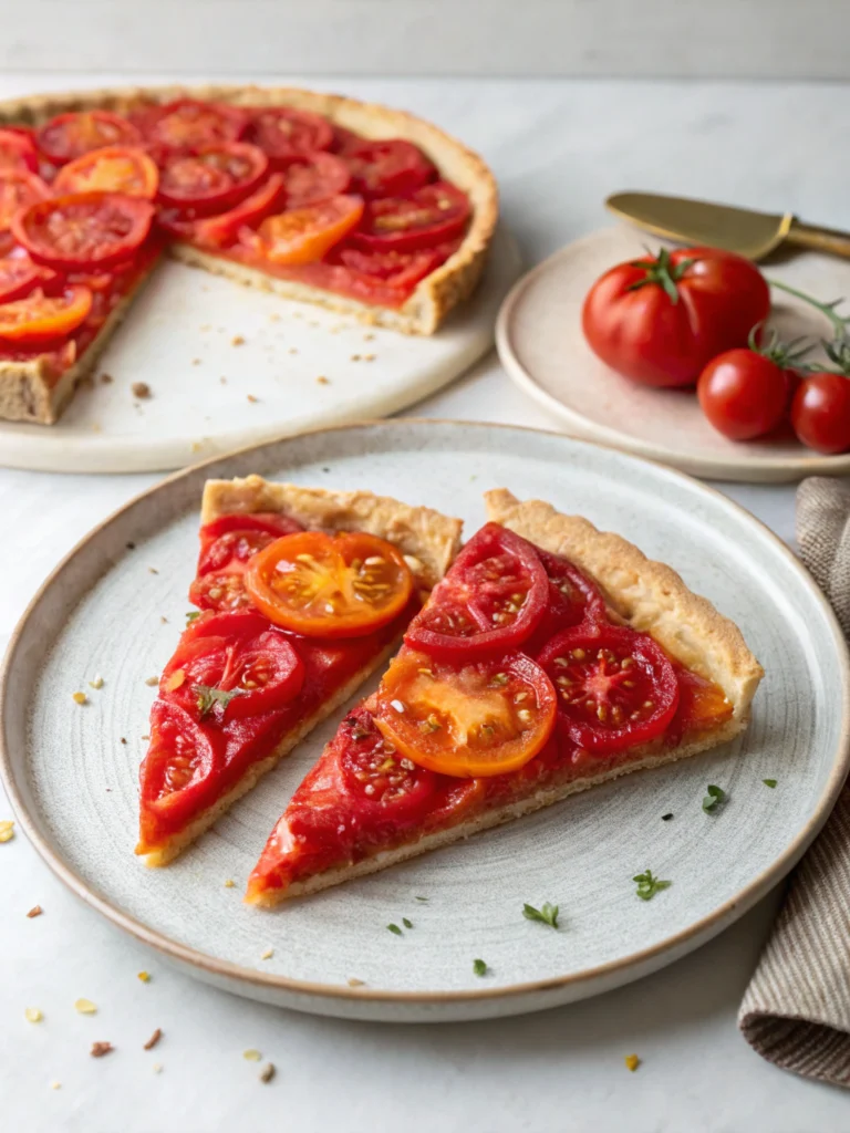 tarte à la tomate
