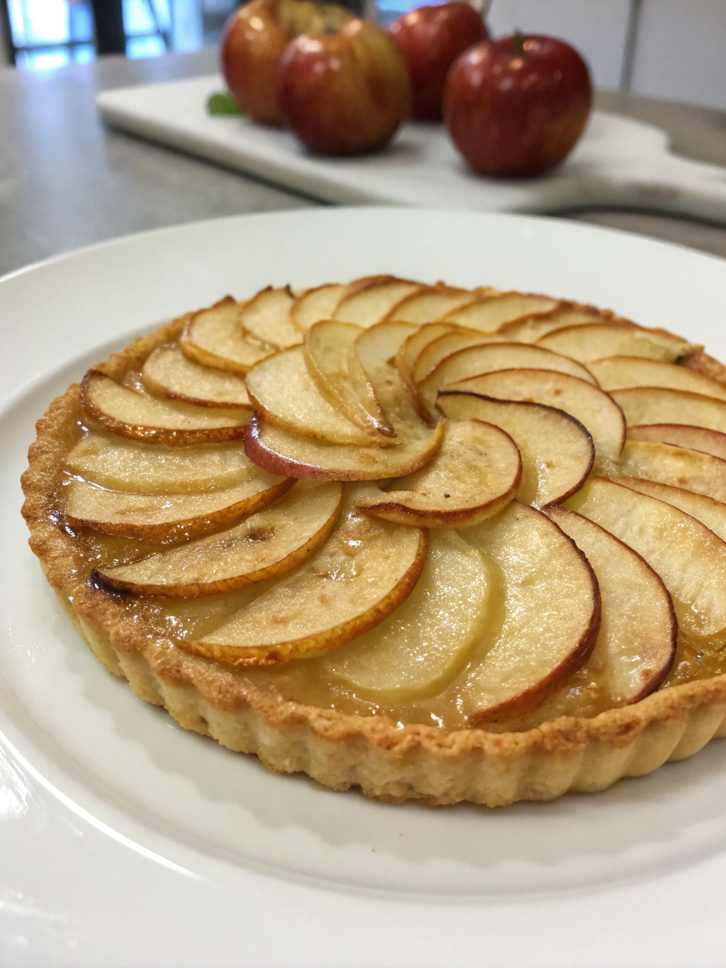 tarte fine aux pommes