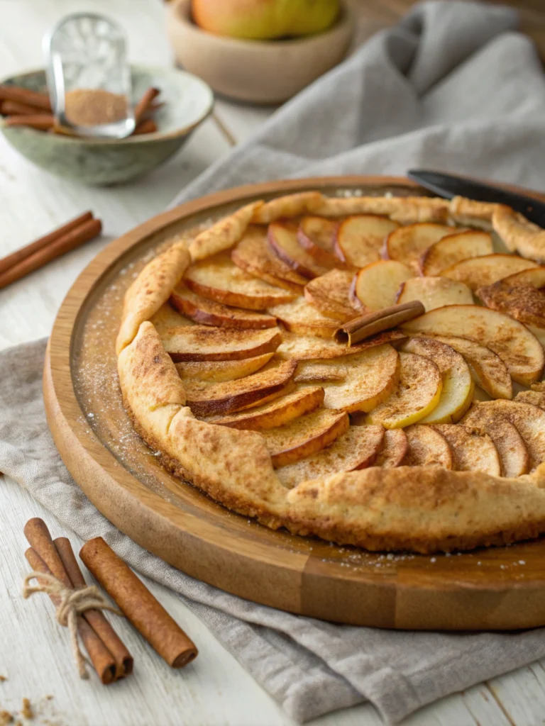 tarte rustique aux pommes