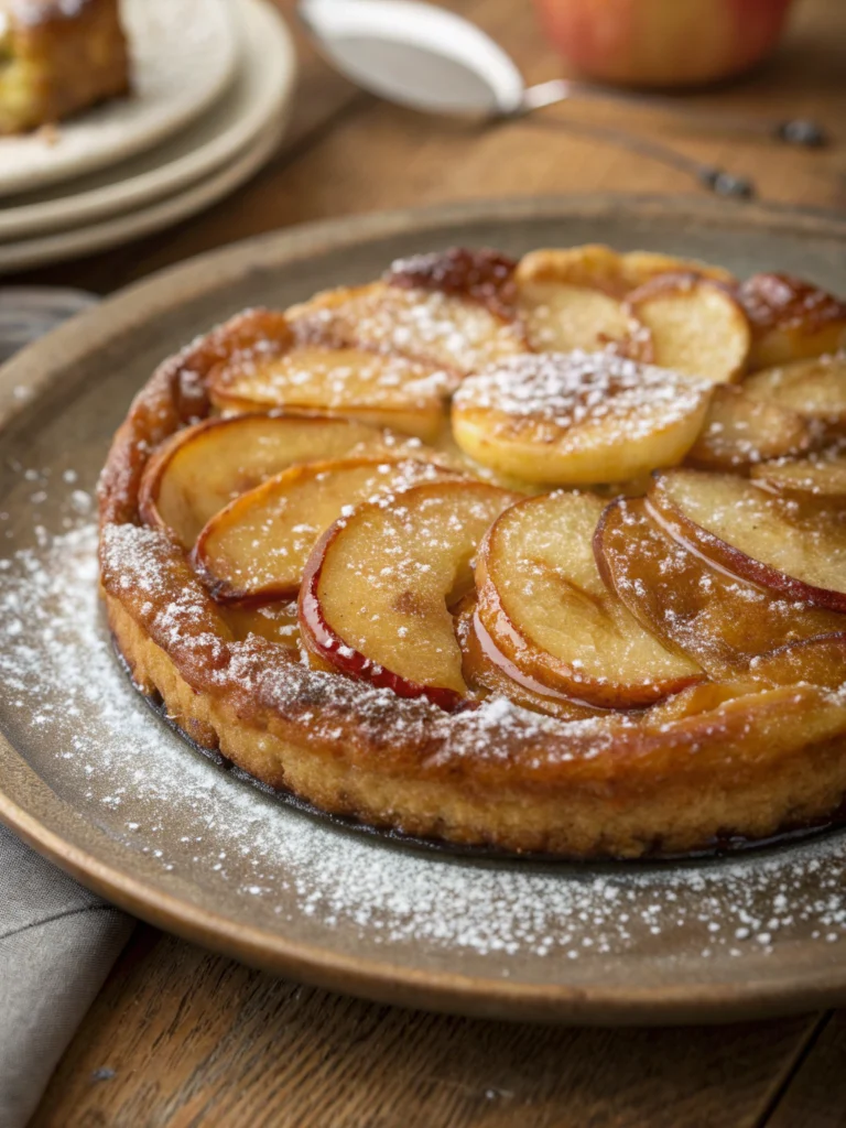 tarte tatin aux pommes