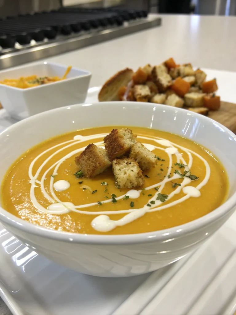 velouté de courge butternut