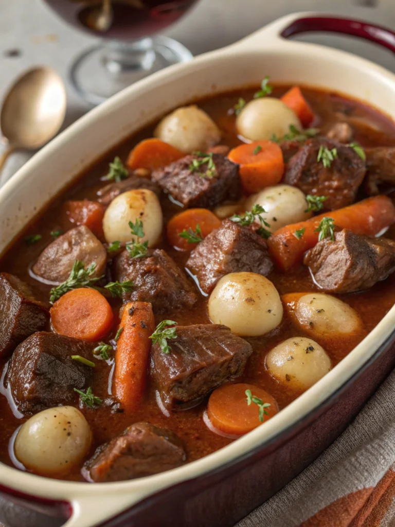 Bœuf bourguignon