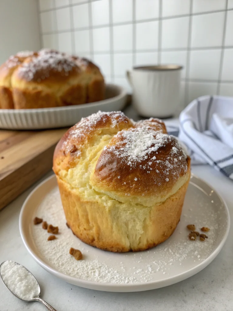 Brioche maison moelleuse