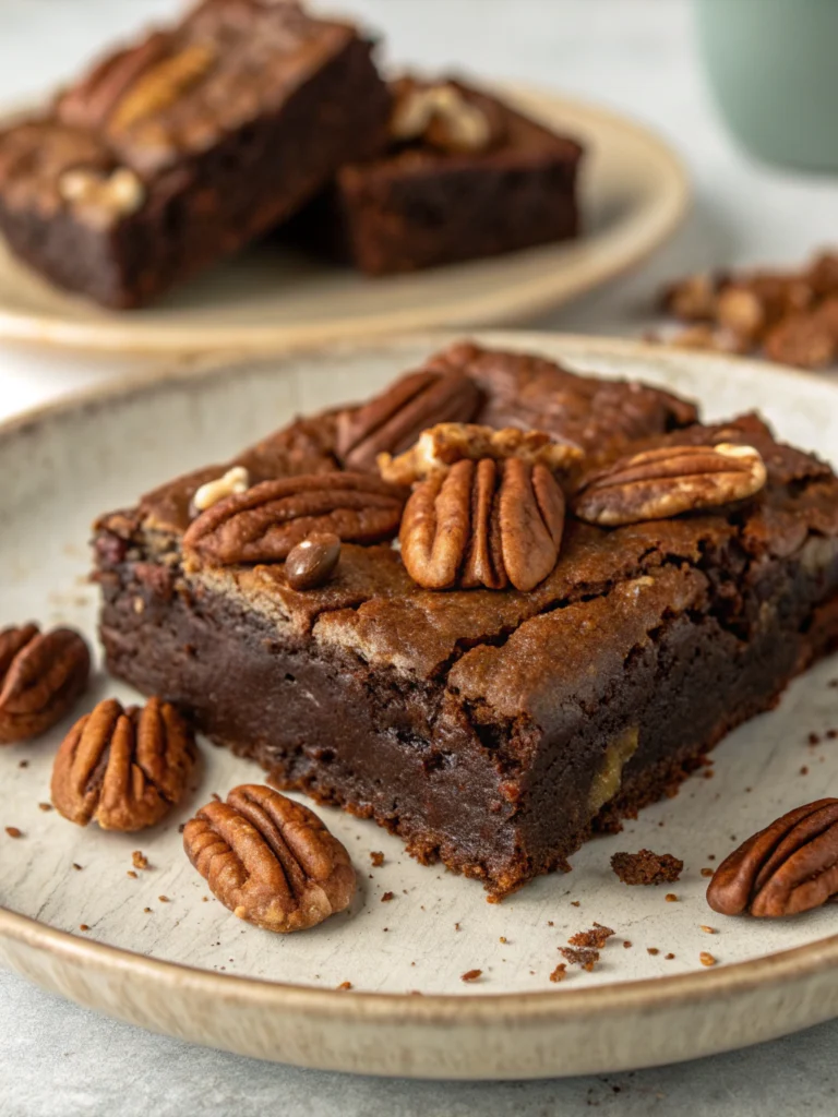Brownie aux noix de pécan