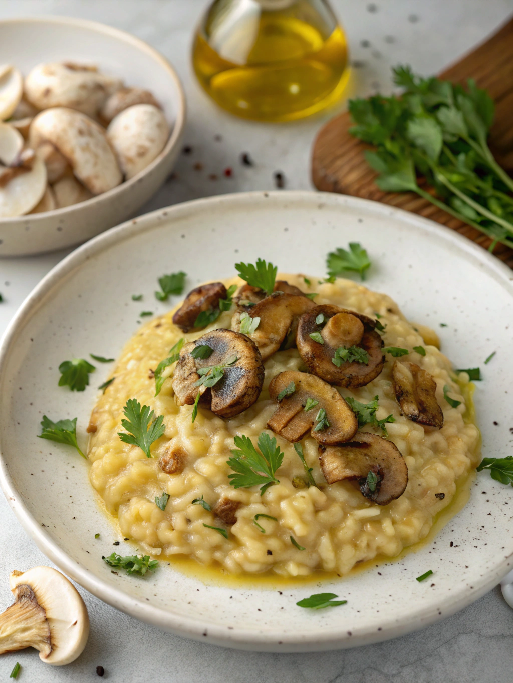 Risotto aux champignons