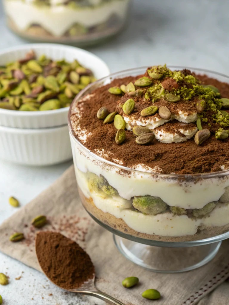 Tiramisu à la Pistache