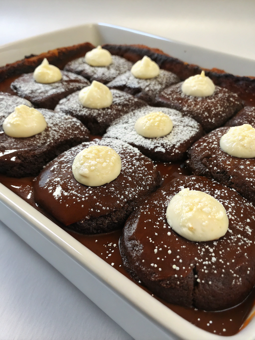 brownies fondants