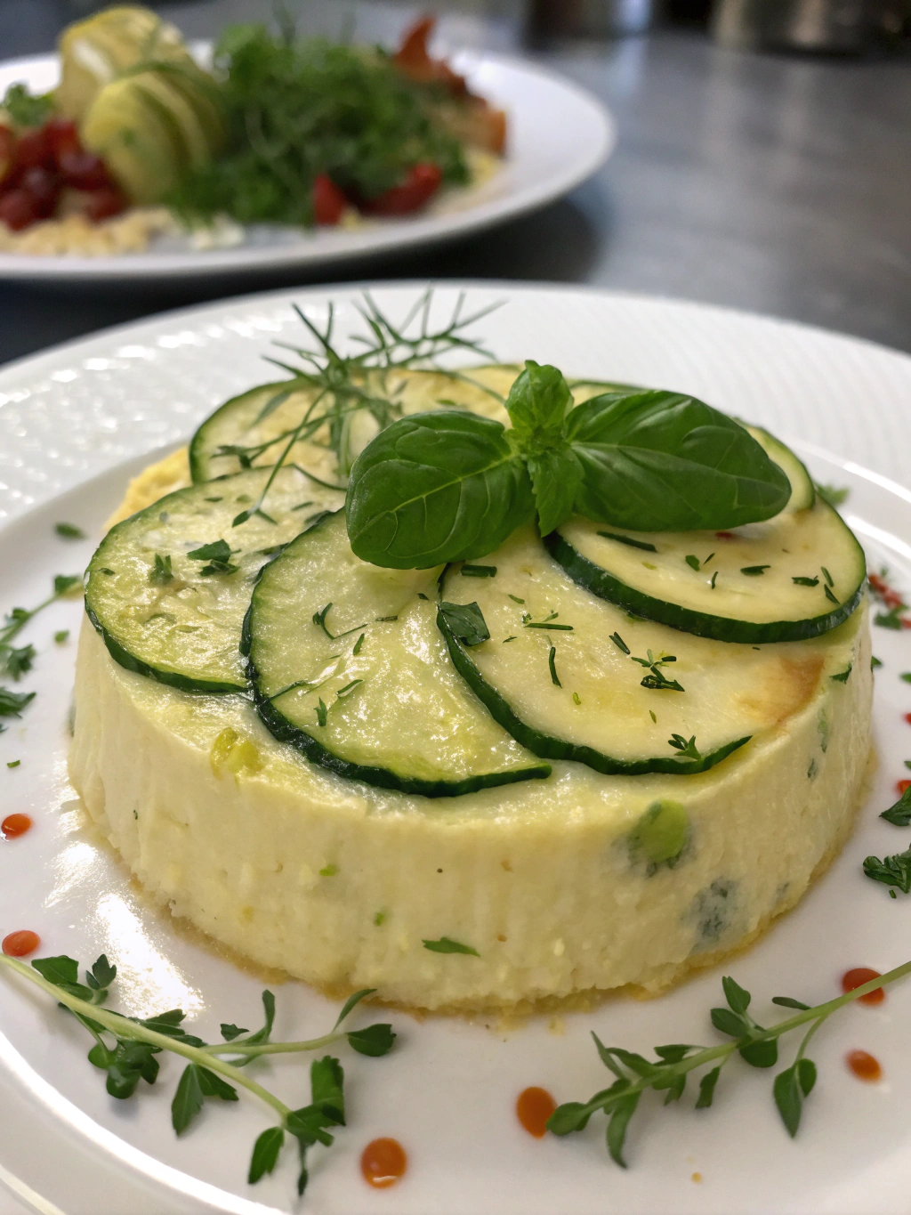 flan de courgettes