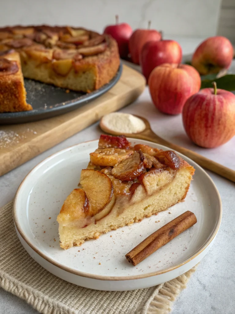 gâteau aux pommes