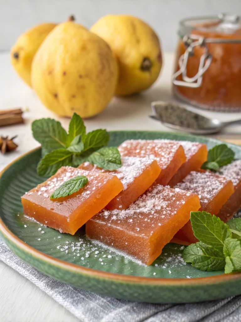 pâte de coings maison