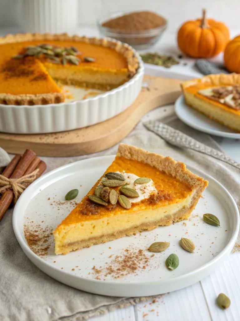 tarte à la citrouille