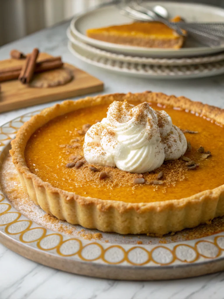 tarte à la citrouille