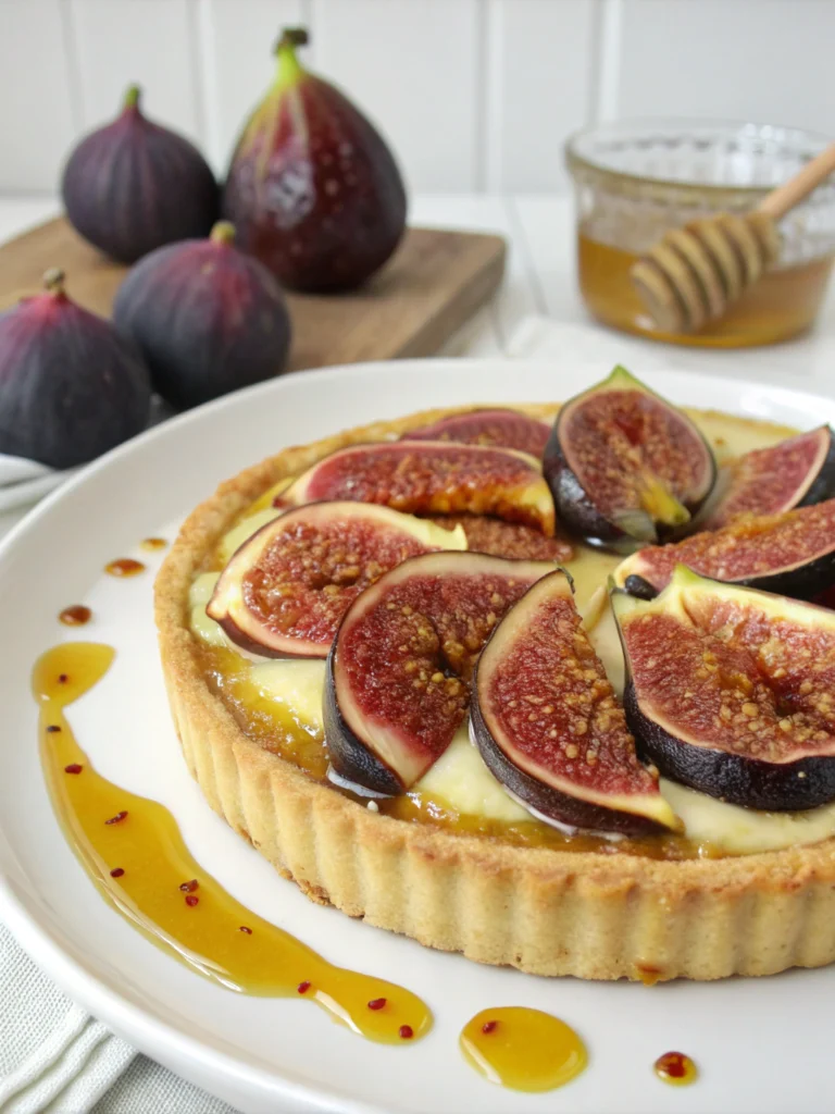 tarte aux figues et miel