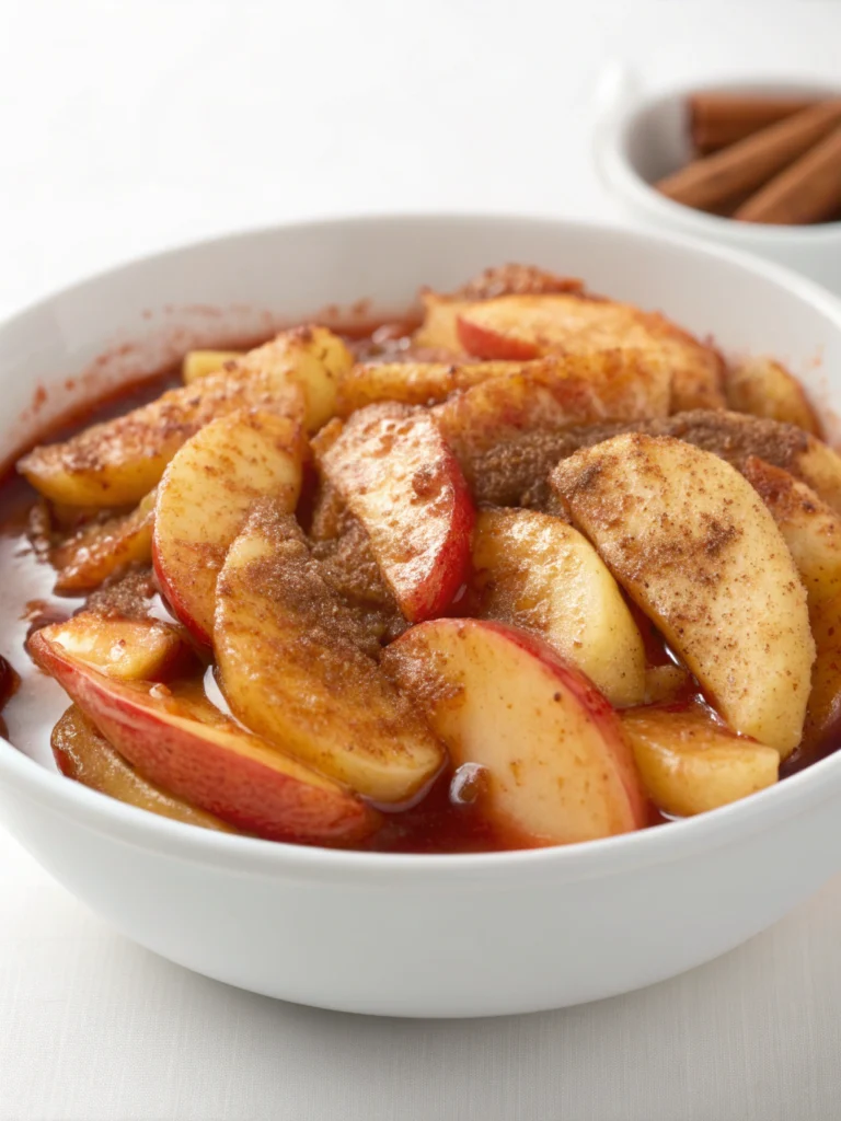 compote de pommes maison