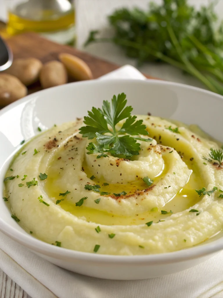 purée céleri-pommes de terre