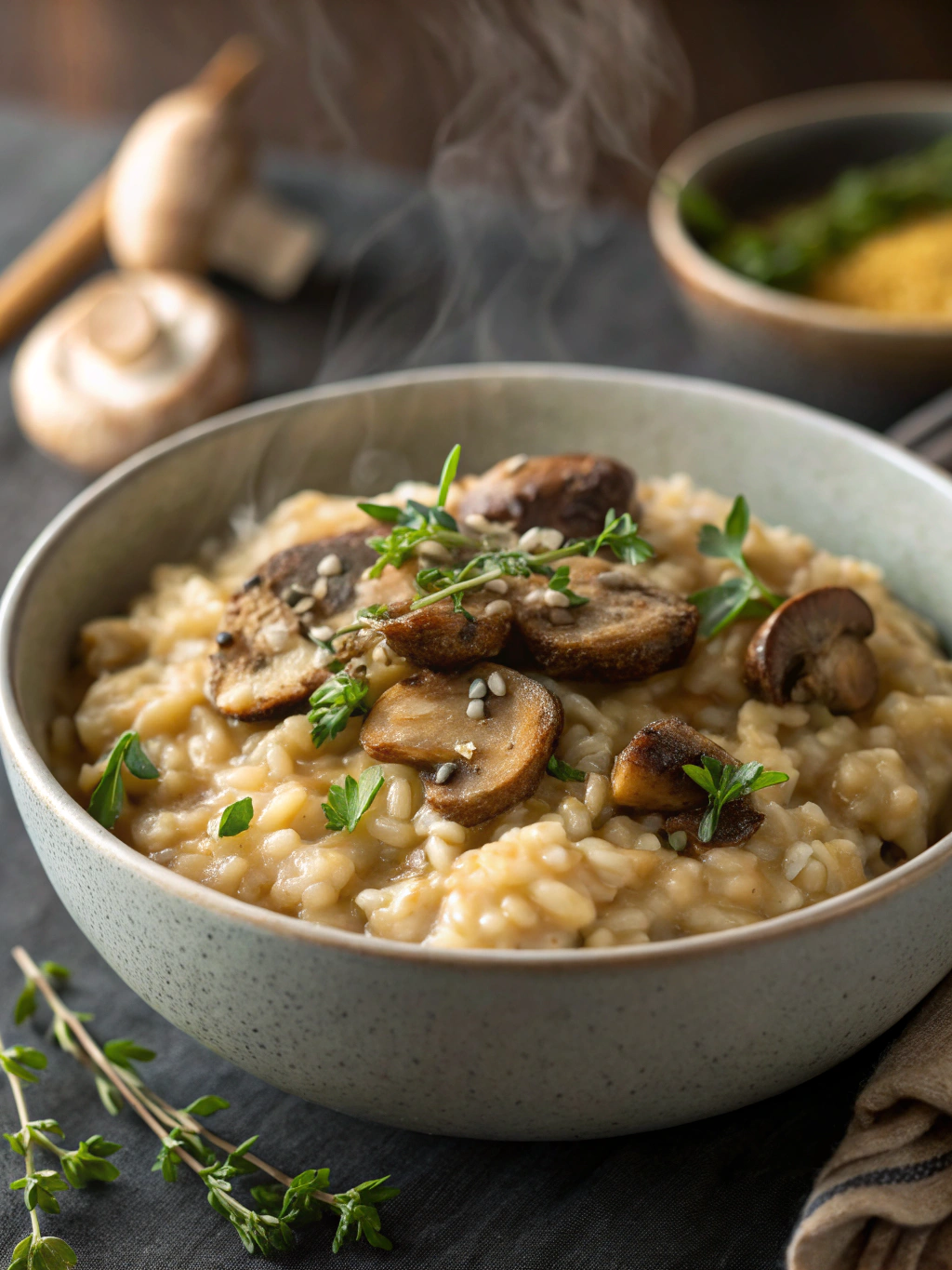risotto aux champignons