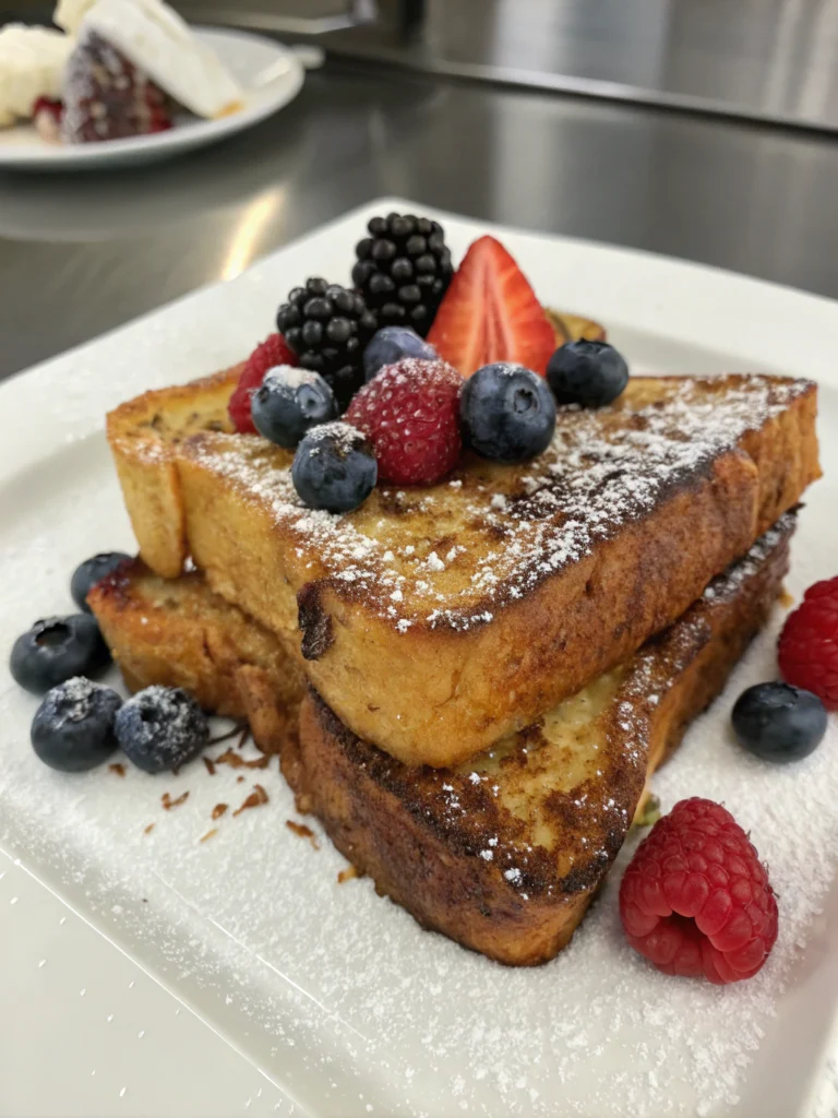 pain perdu brioché aux épices