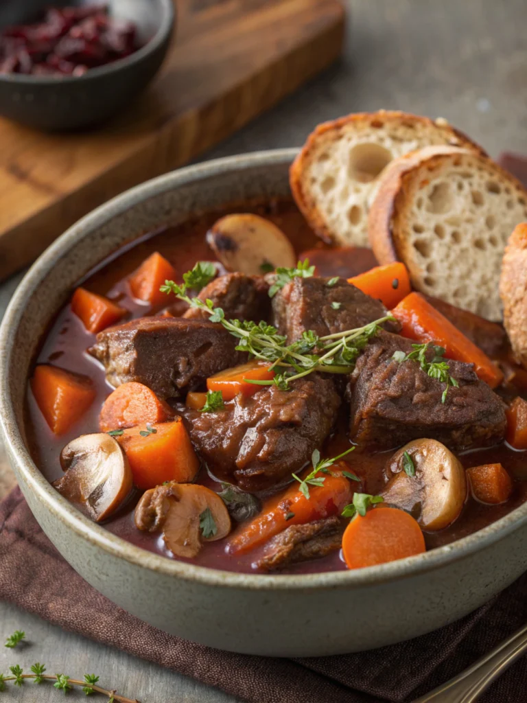 bœuf bourguignon