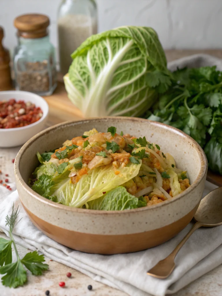 chou fermenté maison