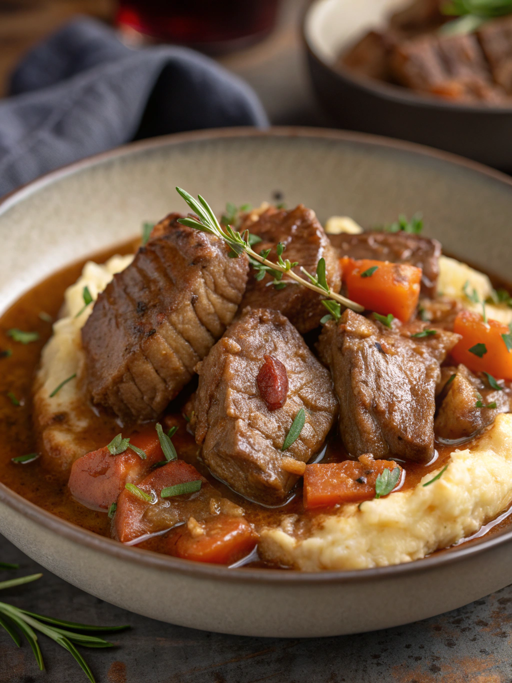 joues de porc mijotées