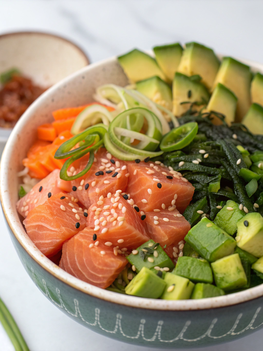 poke bowl saumon