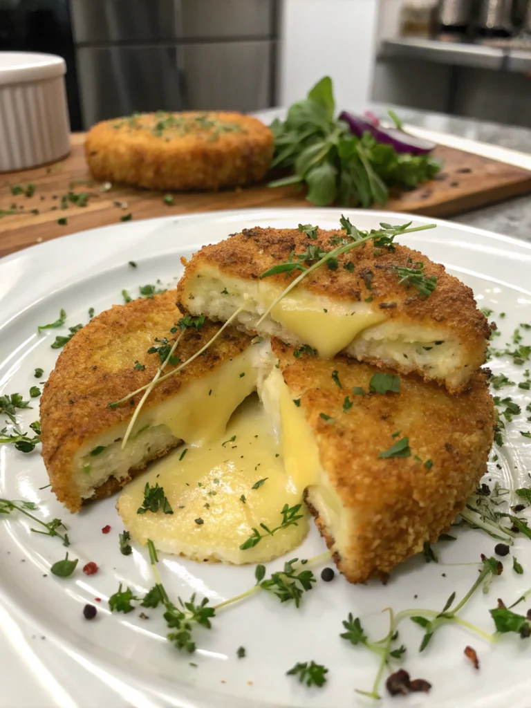 fromage pané croustillant