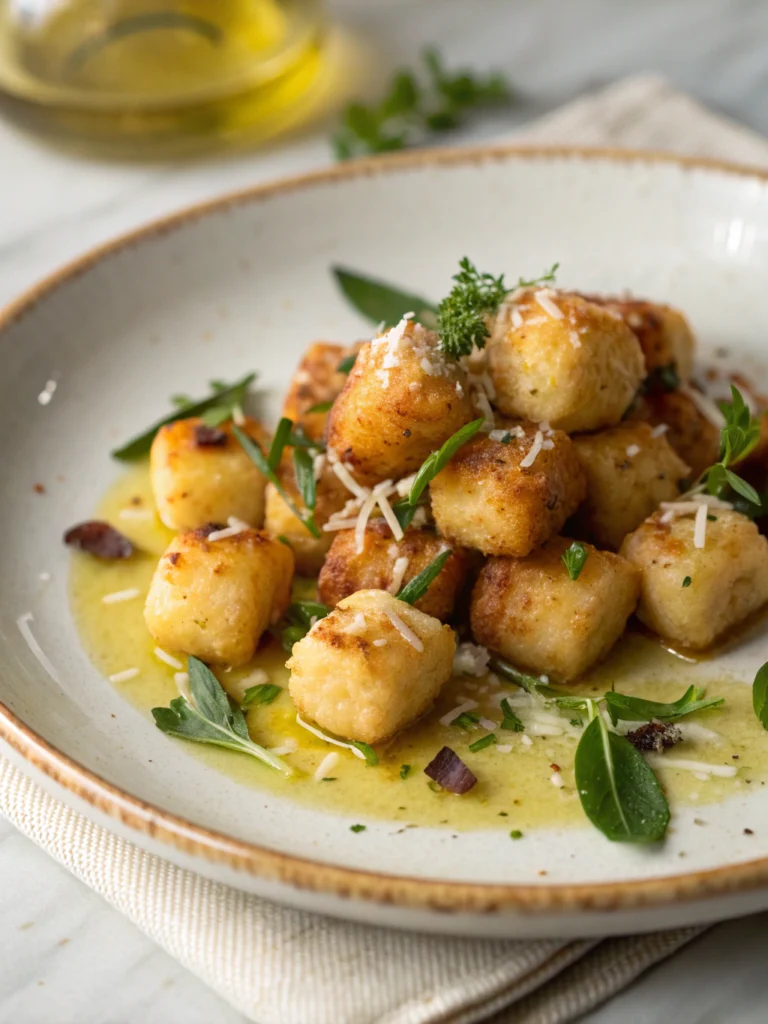 gnocchis croustillants