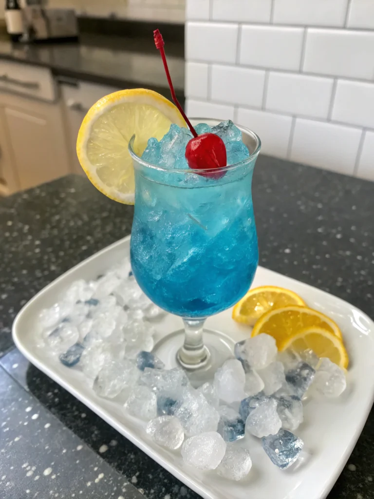 mocktail bleu