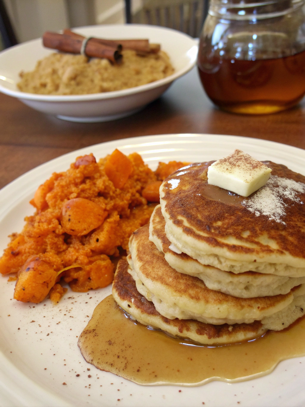 pancakes patate douce