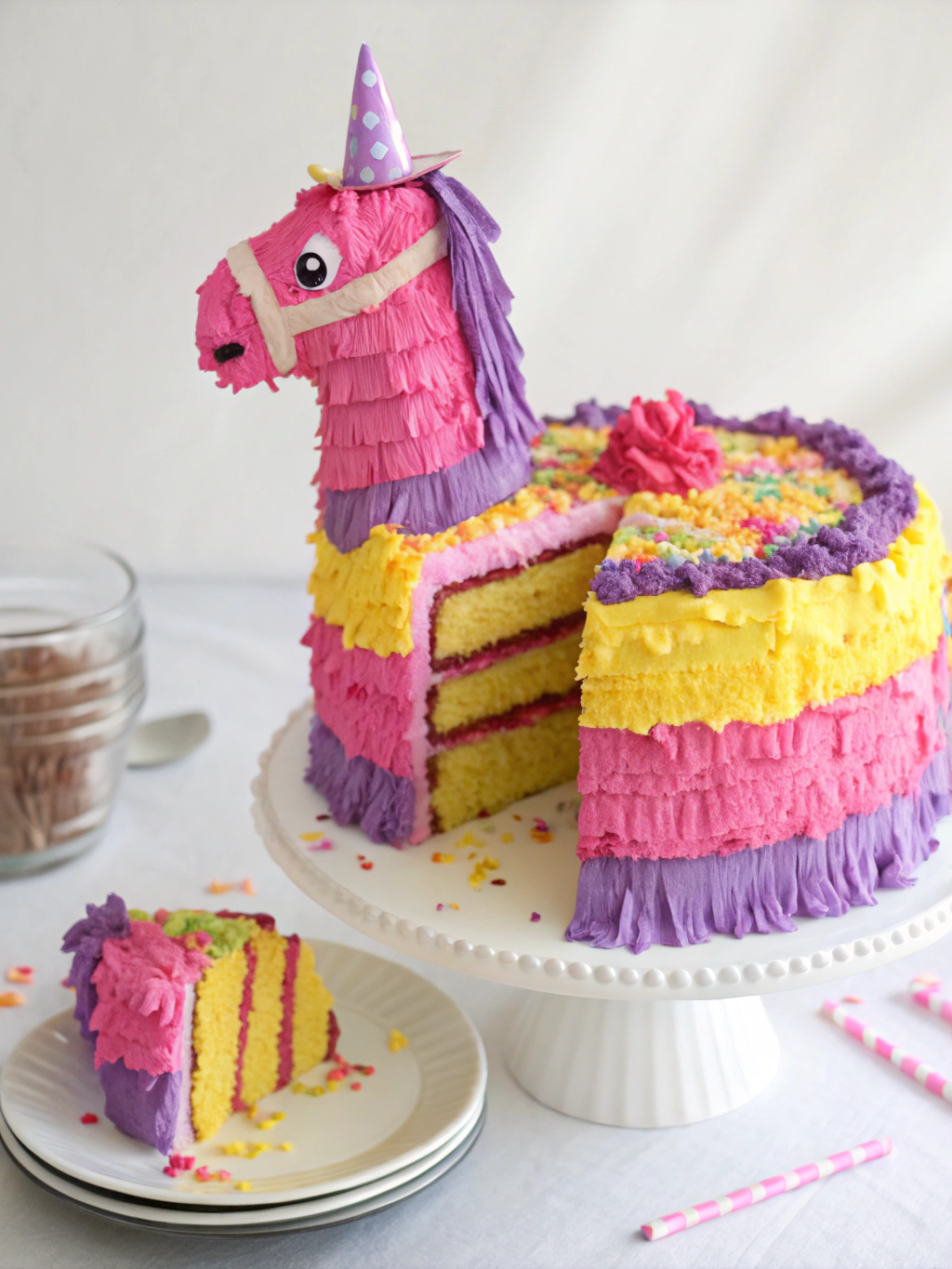 piñata cake