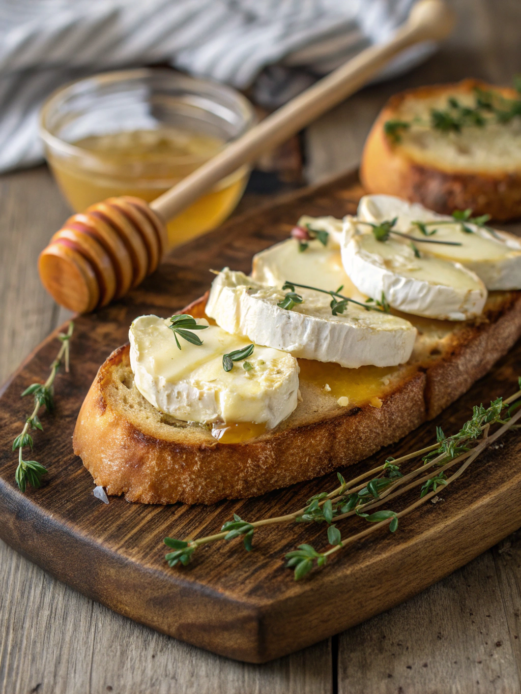 tartine au camembert